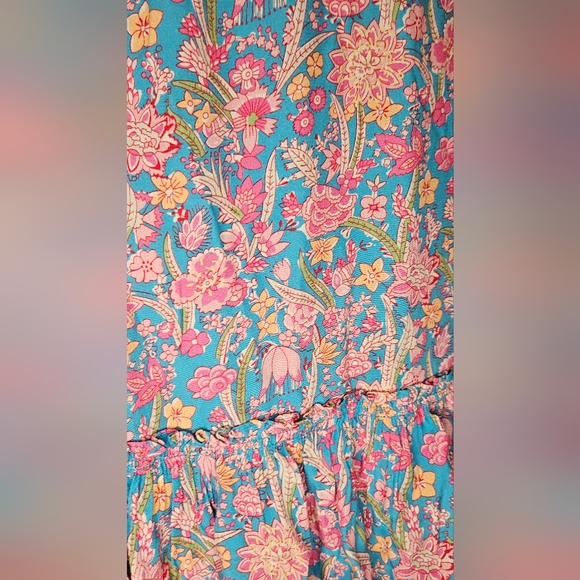 Plenty by Tracy Reese Pink and Blue Floral Skirt Set - Picture 12 of 12